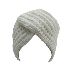 Chunky Knit Acrylic Turban Head Wrap